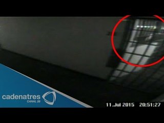 VIDEO:  Momento justo en que se fuga 'El Chapo' Guzmán