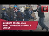 Protestas en París contra el abuso policial acaba en disturbios