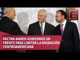 México y EU acuerdan trabajo conjunto en el tema de migración