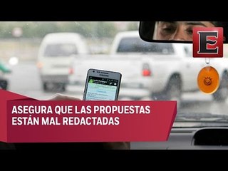 Vidal Llerenas y las propuestas contra el uso del celular al conducir