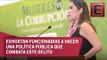 Mujeres mexicanas exigen acciones contra la corrupción