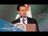 “Sigue adelante investigación sobre los normalistas...”: Peña Nieto