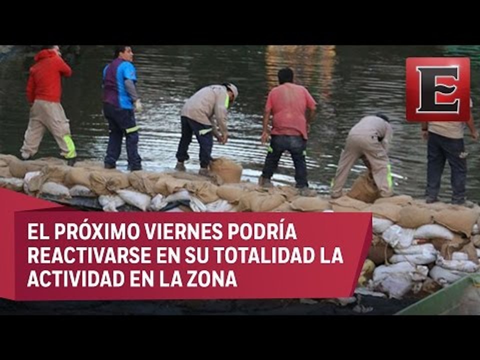 Realizan pruebas en el embarcadero de Zacapa, Xochimilco