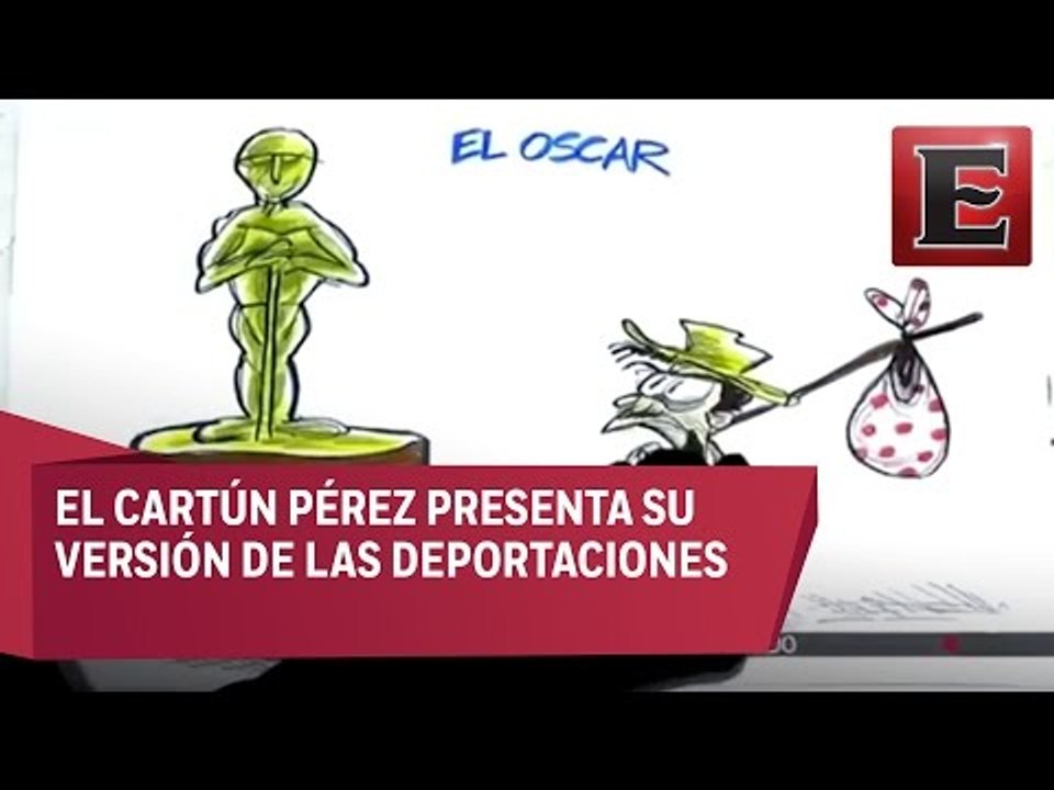 Oscar por deportación en la Mano Negra del Cartún Pérez