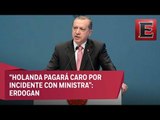 Erdogan amenaza a Holanda por impedir los mítines de los ministros