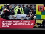 Ataque en Londres: Una mujer muerta y varios heridos