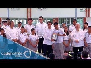 Peña Nieto arranca ciclo escolar en Guerrero