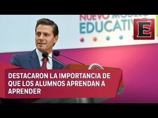 EPN y Nuño presentan nuevo modelo educativo