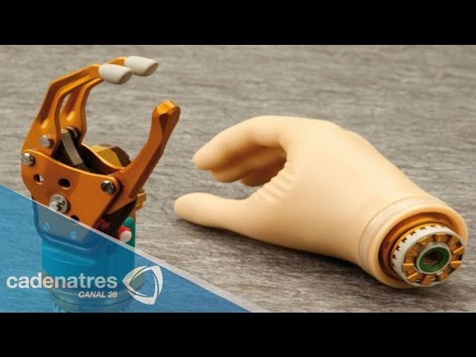 Prótesis de dedo creada en la UNAM es capaz de generar fuerza