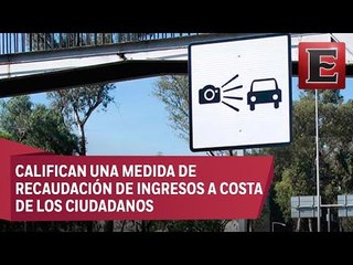 Diputados de Morena piden poner fin al sistema de fotomultas