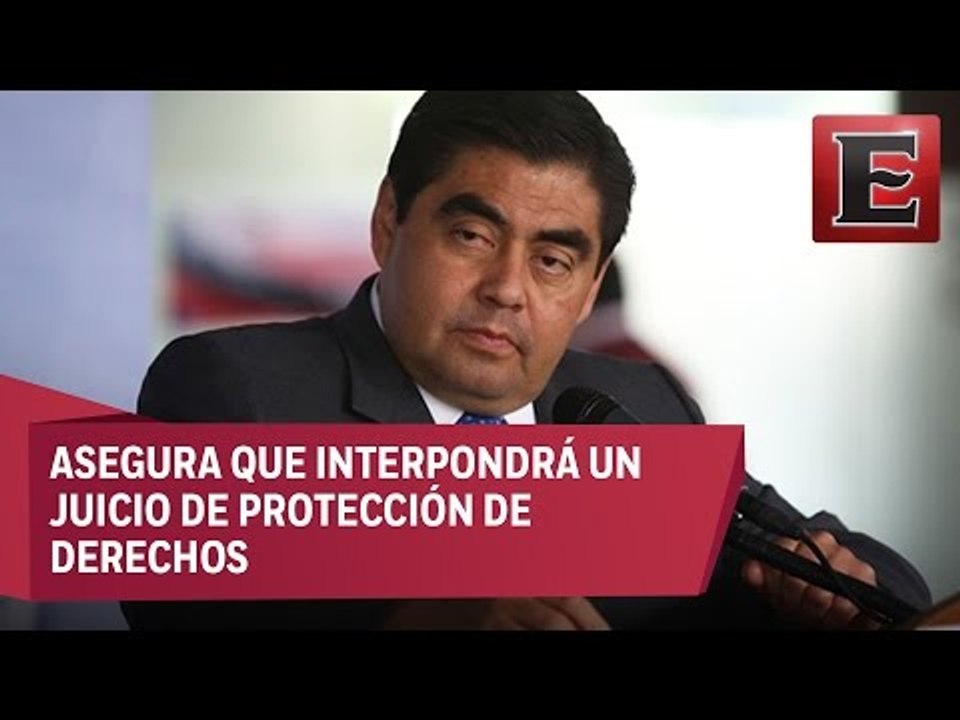 Miguel Barbosa responde al CEN del PRD