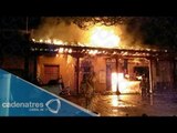 Atrapan a los que incendiaron la presidencia municipal en Michoacán