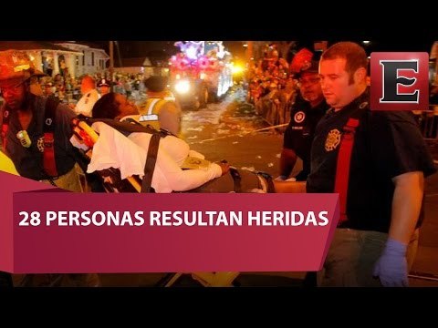 Camión embiste a multitud durante desfile en Nueva Orleans