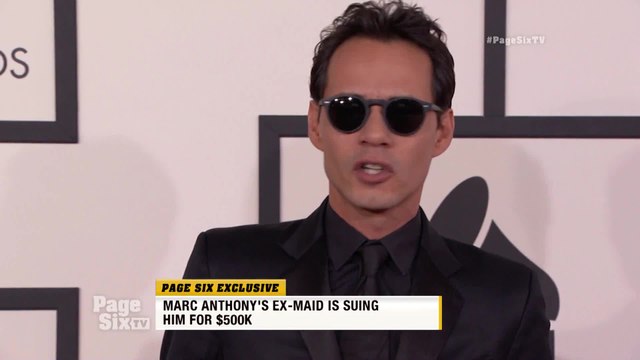 .@MarcAnthony needs to pay up - his former maid is suing him for half a million dollars in unpaid wages! We have the details on #PageSixTV!