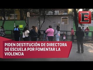 Padres de familia cierran calle en la colonia San Rafael