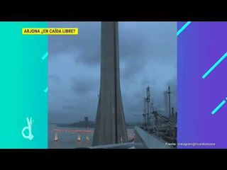 ¡Ricardo Arjona se lanzó del bungee más alto del mundo! | De Primera Mano