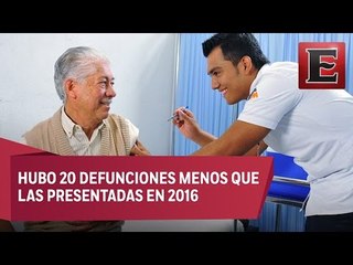 Disminuyen 60% los casos de influenza en la CDMX