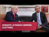 Trump acusa a Obama de intervenir su teléfono