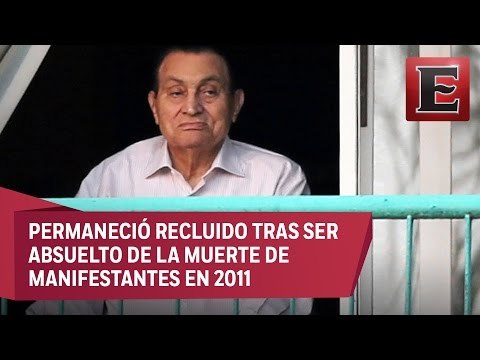 Hosni Mubarak, expresidente egipcio, sale de prisión