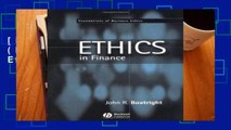 [P.D.F] Ethics in Finance (Fundamentals of Business Ethics) [P.D.F]