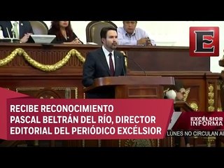 Ceremonia solemne con motivo de los 100 años de Excélsior