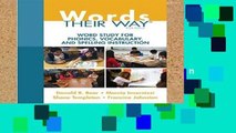 Popular Words Their Way: Word Study for Phonics, Vocabulary, and Spelling Instruction