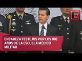 Peña Nieto reconoce el servicio de las Fuerzas Armadas