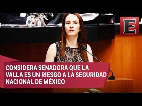 Gabriela Cuevas pide vetar a empresas que construyan el muro de Trump