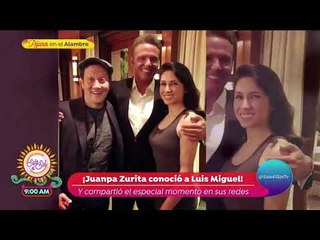 ¡Juanpa Zurita conoció a Luis Miguel! | Sale el Sol