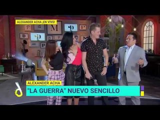 ¡Alexander Acha nos presentó su sencillo La Guerra en el foro! | De Primera Mano
