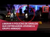 Liberan a policías en Sinaloa que entregaron a jóvenes a un grupo armado
