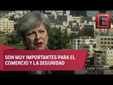 May destaca relaciones de Reino Unido con el medio Oriente