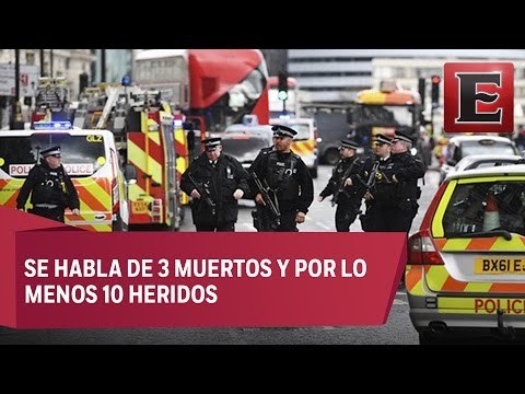Ataques a las afueras del Parlamento británico