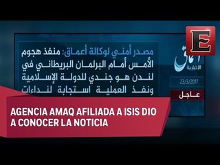 ISIS se atribuye el ataque al Parlamento Británico