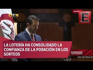 Sorteo Especial de la Lotería Nacional por Centenario de Excélsior