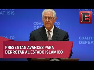 Unida la coalición para detener a ISIS: Rex Tillerson