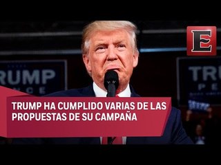 Trump a cien días en la presidencia de Estados Unidos