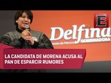 Delfina Gómez rechaza desvío de recursos en Texcoco