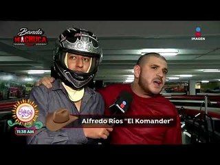 Banda Machuca: ¡El Komander se fue a los Go Karts! | Sale el Sol
