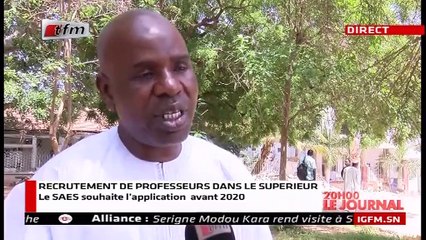 REPLAY - JT Français 20h - Pr : CHEIKH TIDIANE DIAHO - 05 Octobre 2018