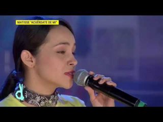 Nos visita Matisse para presentar su nuevo sencillo 'Acuérdate de mí' | De Primera mano