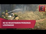 Bomberos sofocan incendio en la zona de Cuemanco