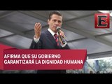 Peña Nieto recibe el informe anual de la Comisión Nacional de los Derechos Humanos