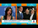 ¡Ashley Judd demanda Harvey Weinstein! | Noticias con Paco Zea