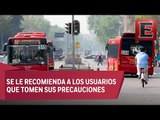 Horario especial para el Transporte público