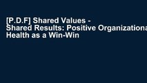[P.D.F] Shared Values - Shared Results: Positive Organizational Health as a Win-Win Philosophy by