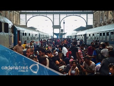 Trato inhumano a refugiados en Hungría