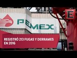 Pemex reporta aumento del 2% en fugas y derrames