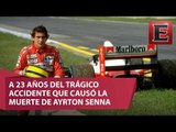 A 23 años de la muerte de Ayrton Senna
