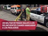 Muere hombre en Naucalpan al enfrentar a asaltantes del transporte